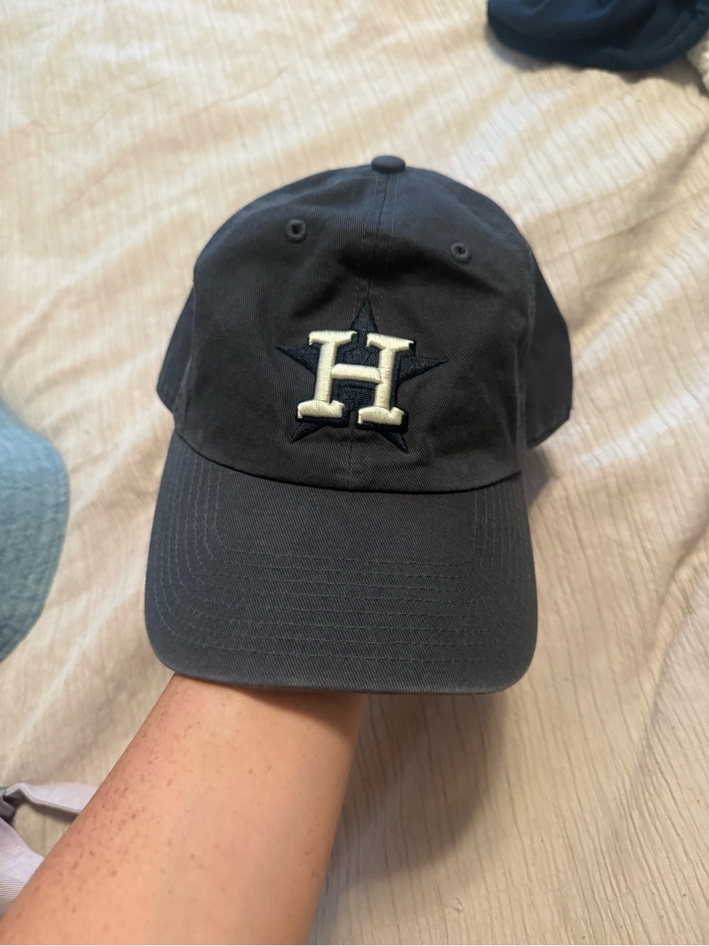 47 Brand Navy Baseball Cap with White 'H' Logo